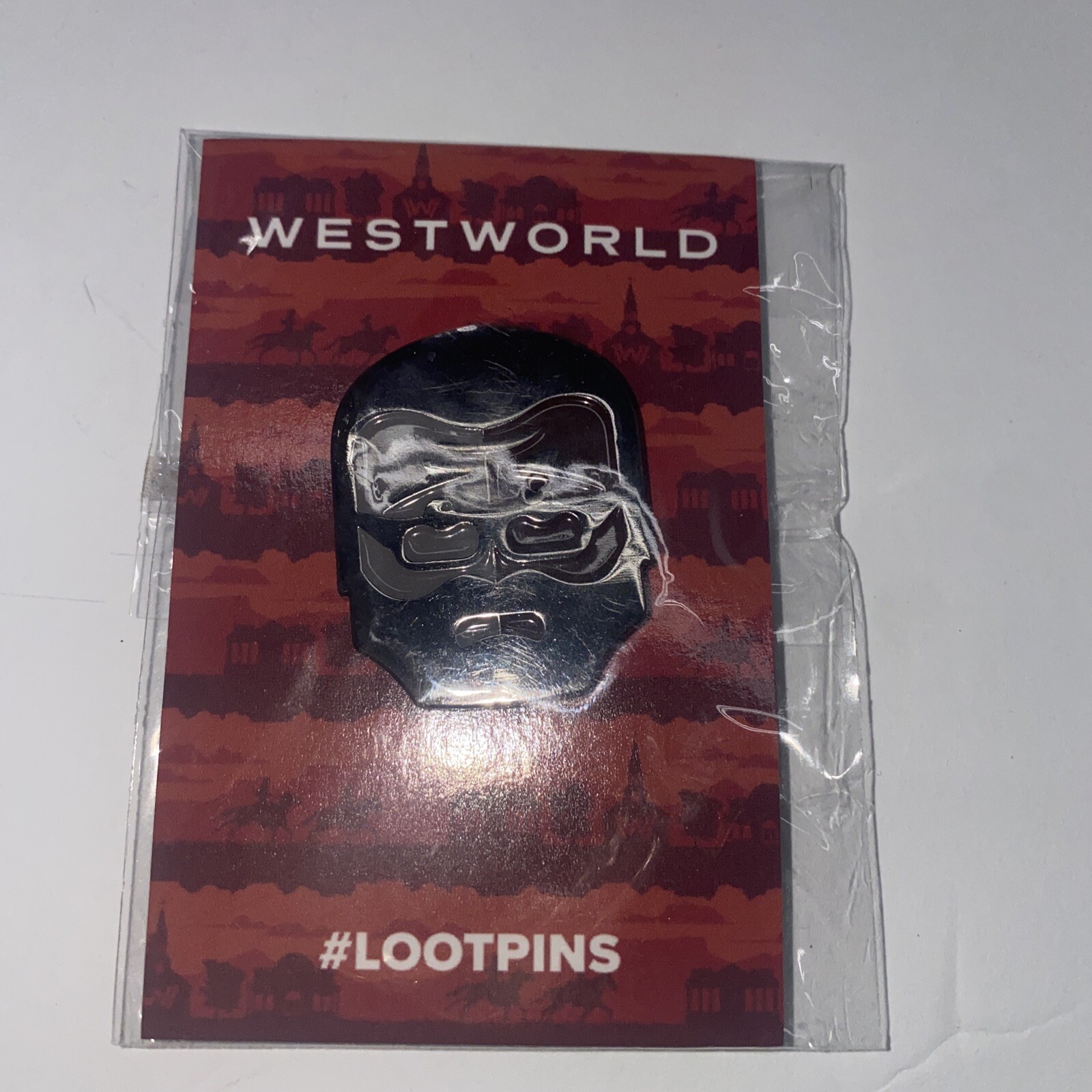 LOOT CRATE EXCLUSIVE SCI-FI BERNARD PIN Westworld