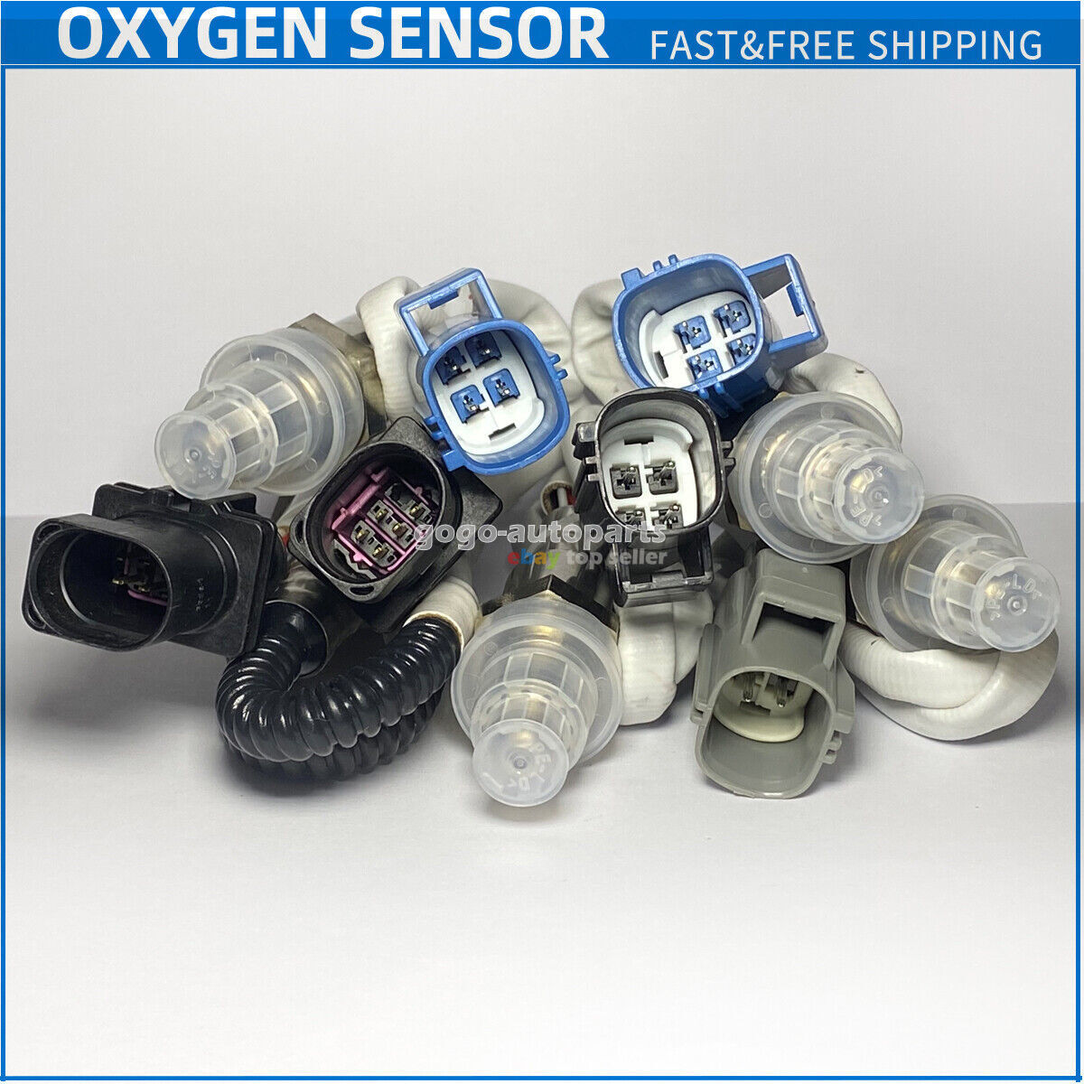6PCS For 2014-2019 Land Rover Range Rover Rover Sport 3.0L 5.0L Oxygen O2 Sensor