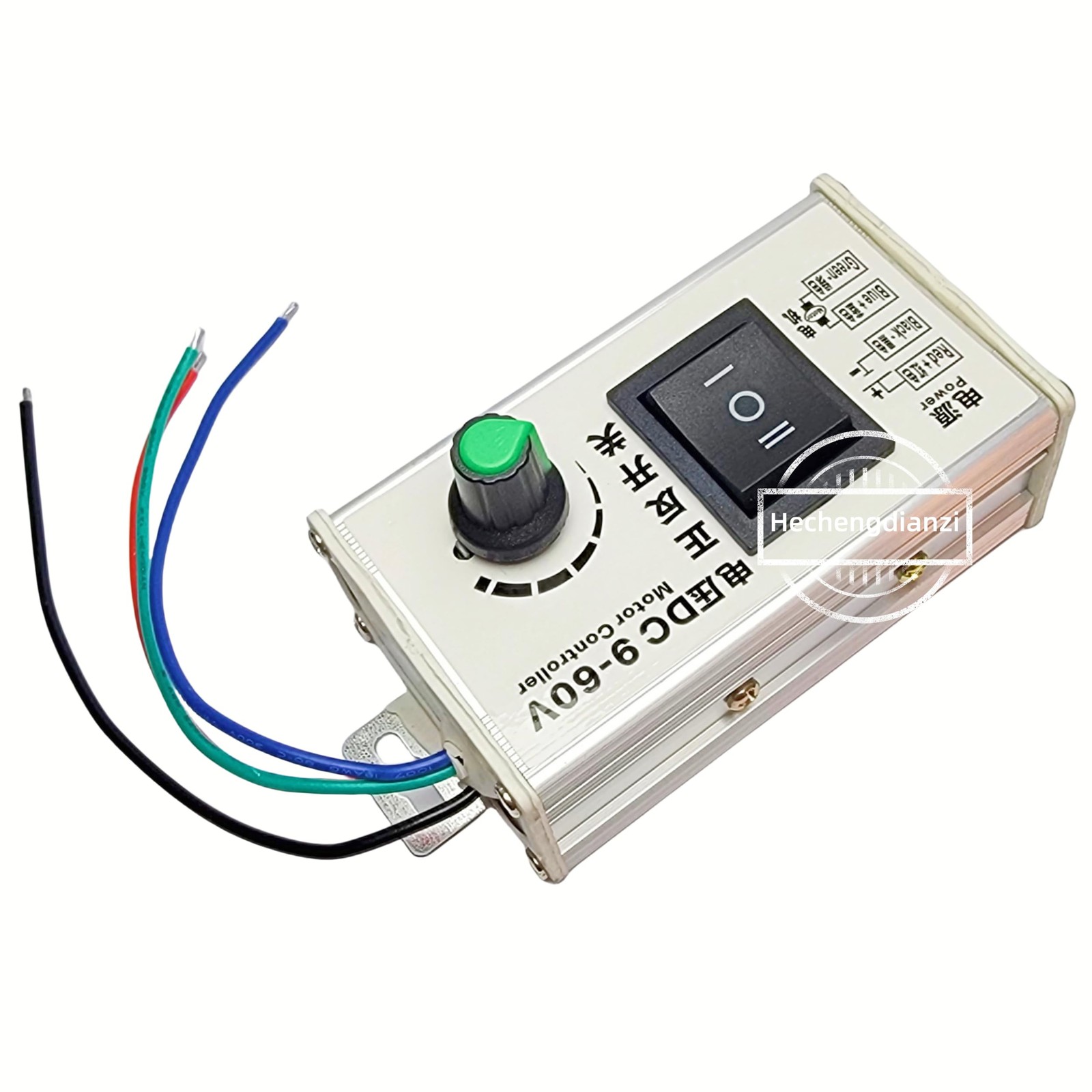 DC Speed Regulator Controller 9-60v 12v 24v for Electric Motor Drill Speed Re...