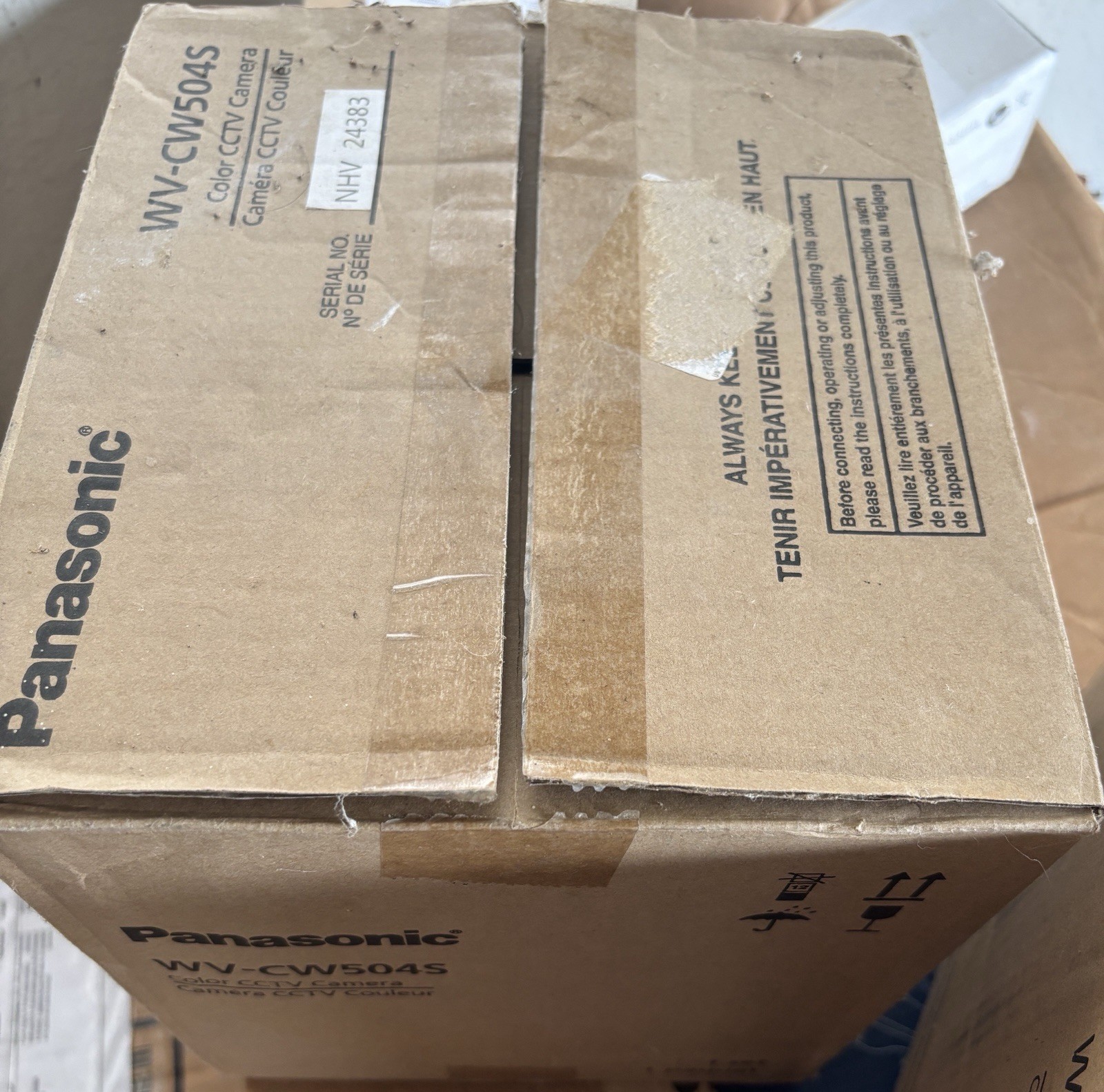 NEW Panasonic WV-CW504S Color CCTV Dome Camera SD5 Vandal Resistant ABF
