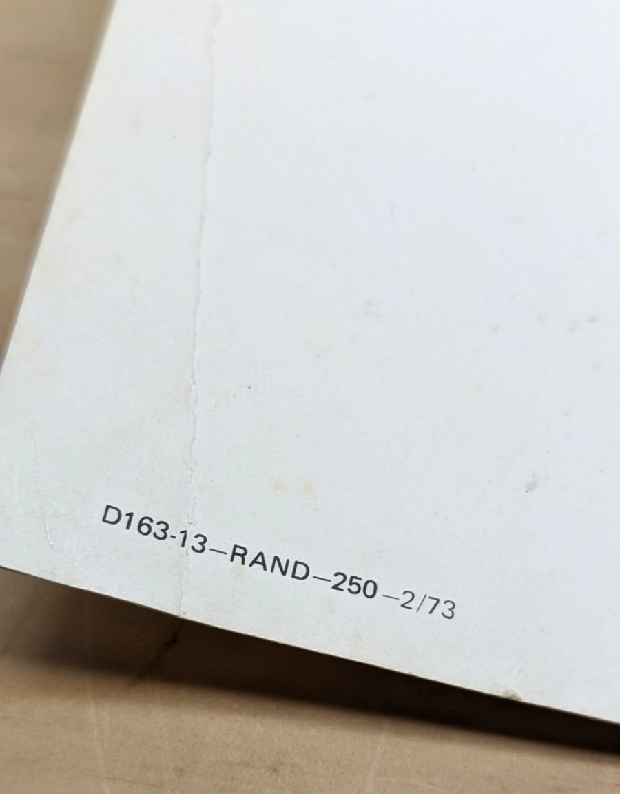Cessna 1963 Model 310H Owner's Manual