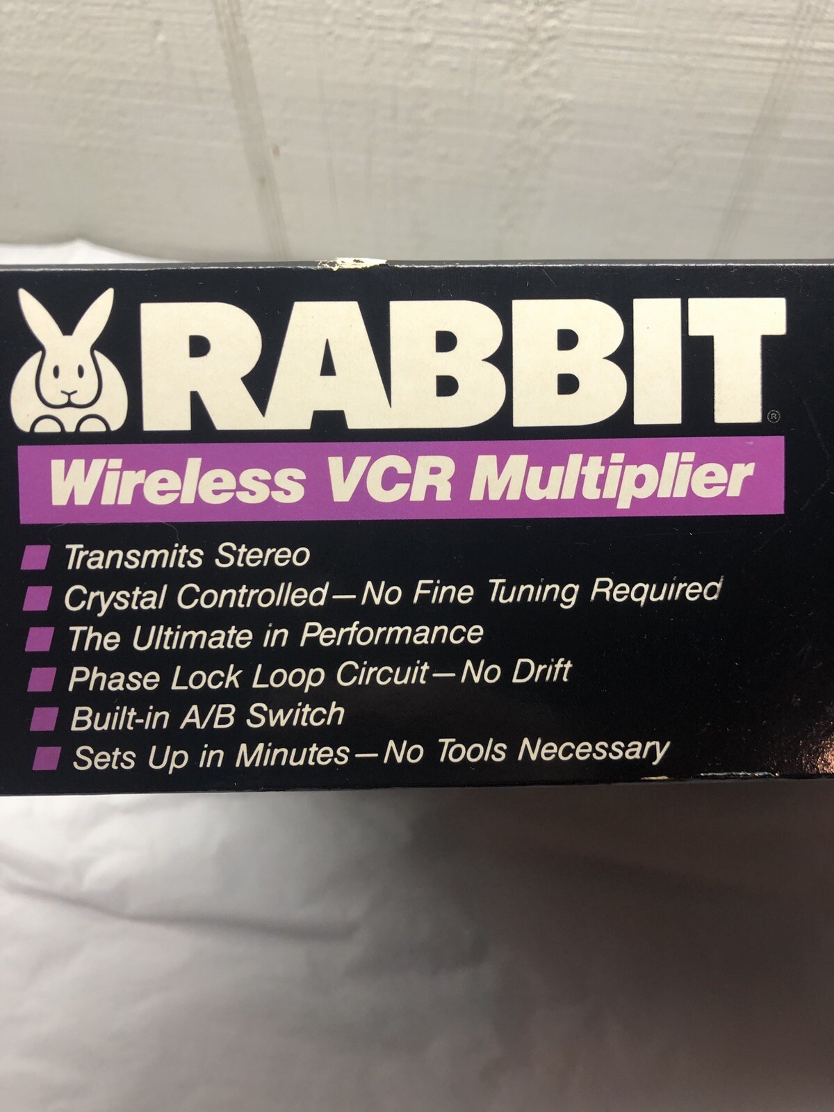 Gemini Rabbit Videocaster Wireless VCR Multiplier Crystal Controlled Video