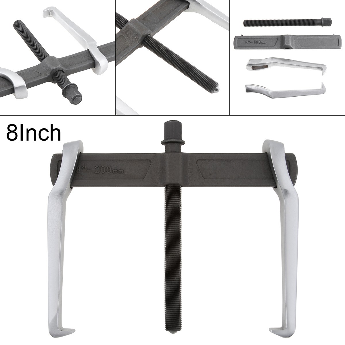 8 Inch Two-claw Puller Adjustable Rust-proof Non-slip Separate Lifting Device