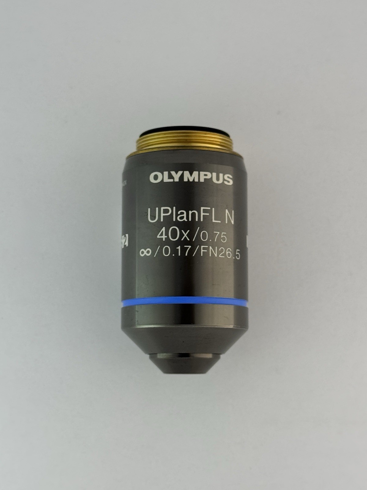 Olympus UPlanFL N 40x/0.75 ∞/0.17 FN26.5 UIS2 Microscope Objective Lens