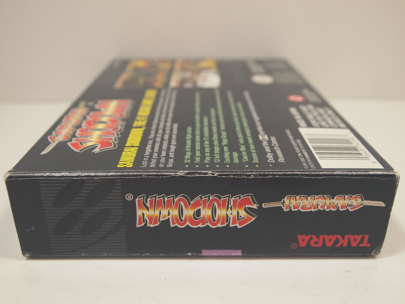 Samurai Shodown (Super Nintendo | SNES) Authentic BOX ONLY