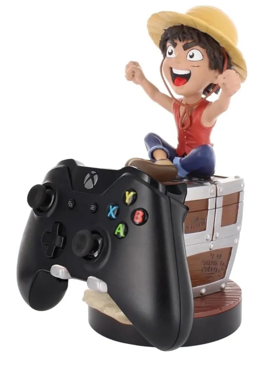 Netflix: Luffy One-Piece Cable Guys Phone & Controller Figure Device Holder