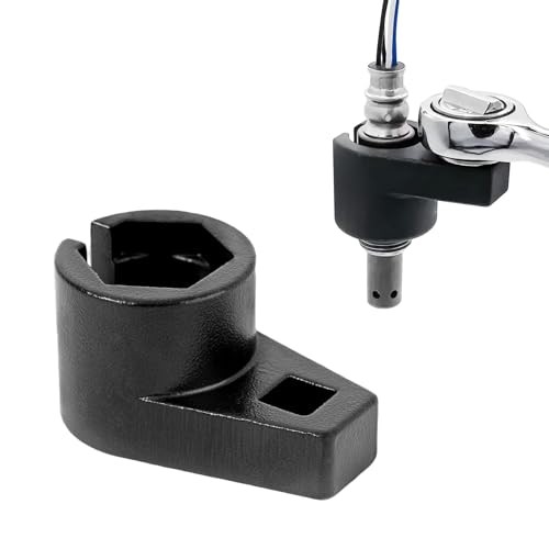 Offset Oxygen Sensor Socket - 3/8 Inch Drive by 7/8 Inch 22mm Oxygen Sensor