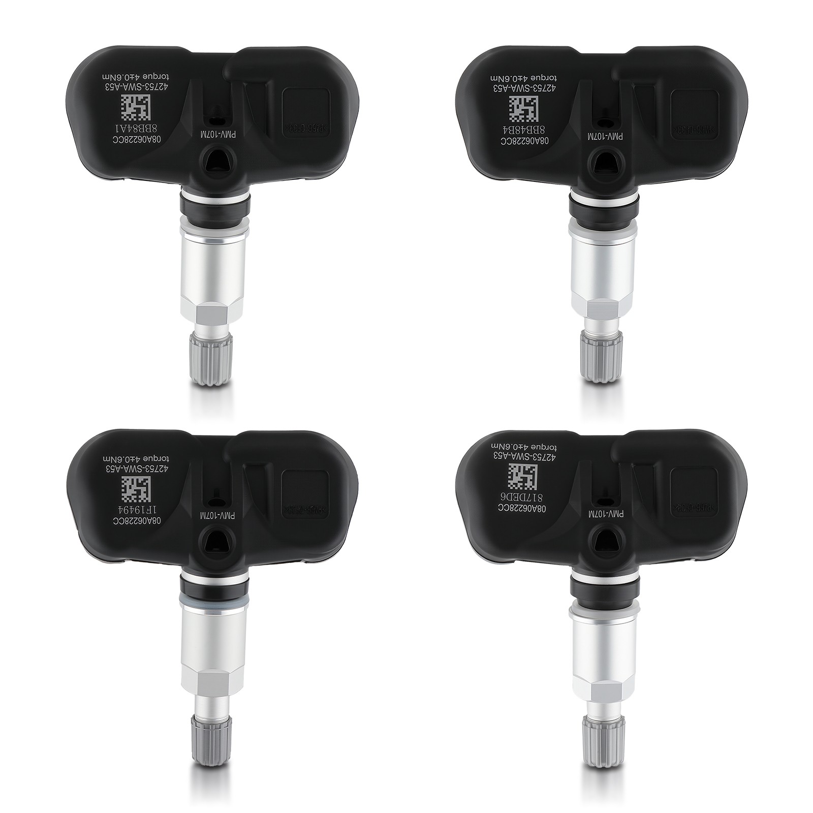Set of 4 Tire Pressure Sensors TPMS For 2008-2012 Honda Accord (alloy wheels)
