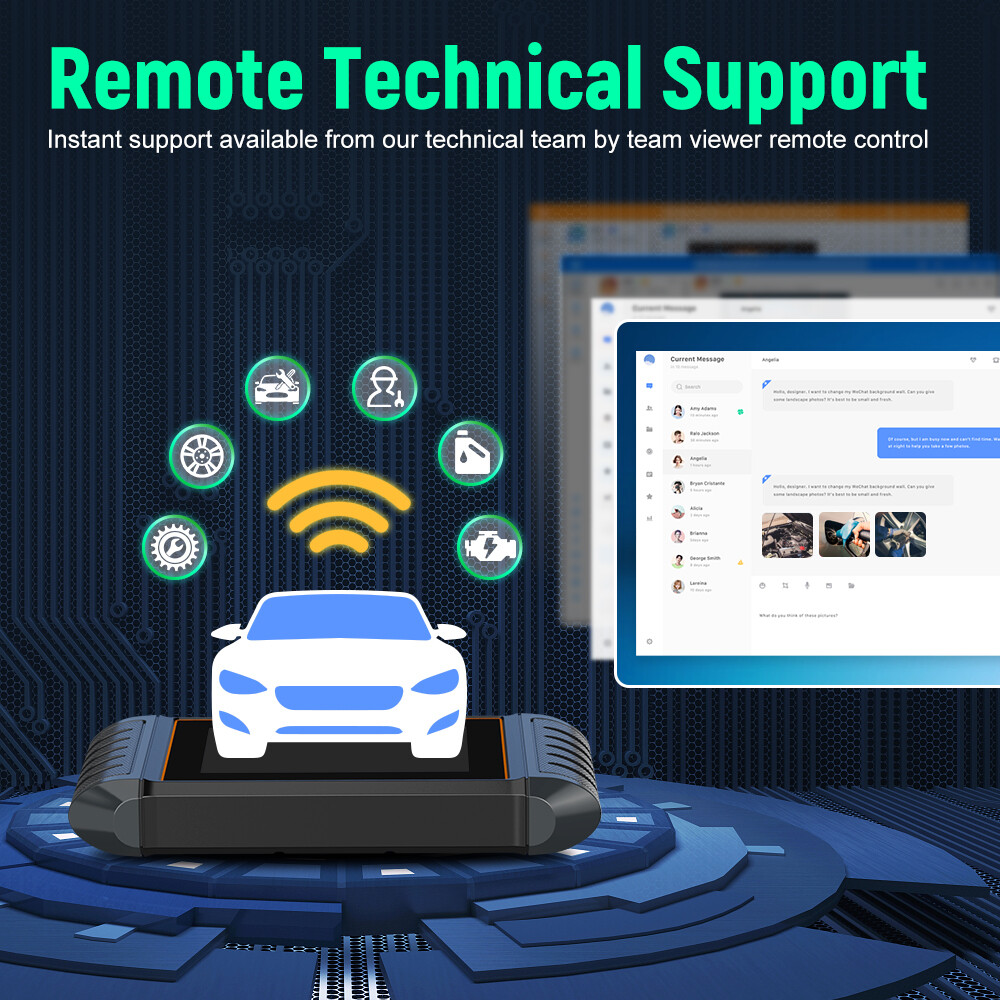 Foxwell NT706 Scanner Code Reader ABS SRS Engine Transmission Diagnostic Tool