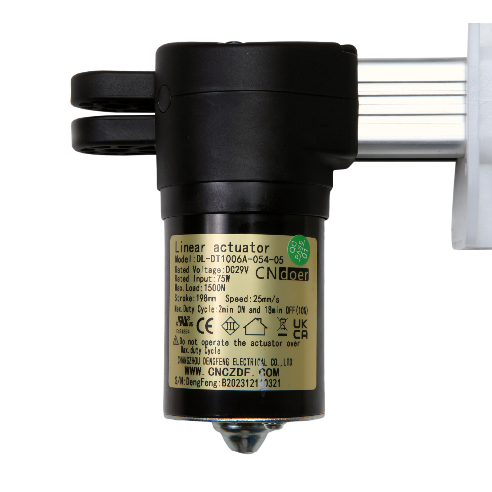 DL-DT1006A-054-05 Power Recliner Lift Chairs Linear Actuator Motor DL-DT1005-122