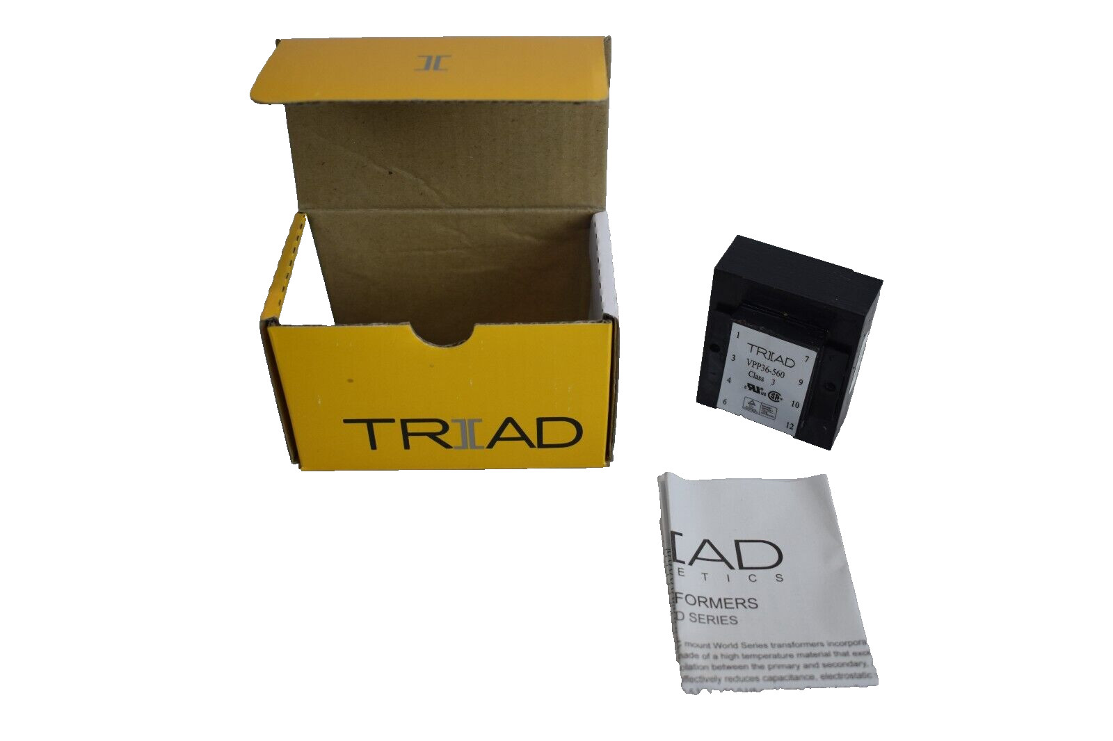 Triad Power Transformer PC Mount World Series # VPP36-560 Class 3 NEW IN BOX