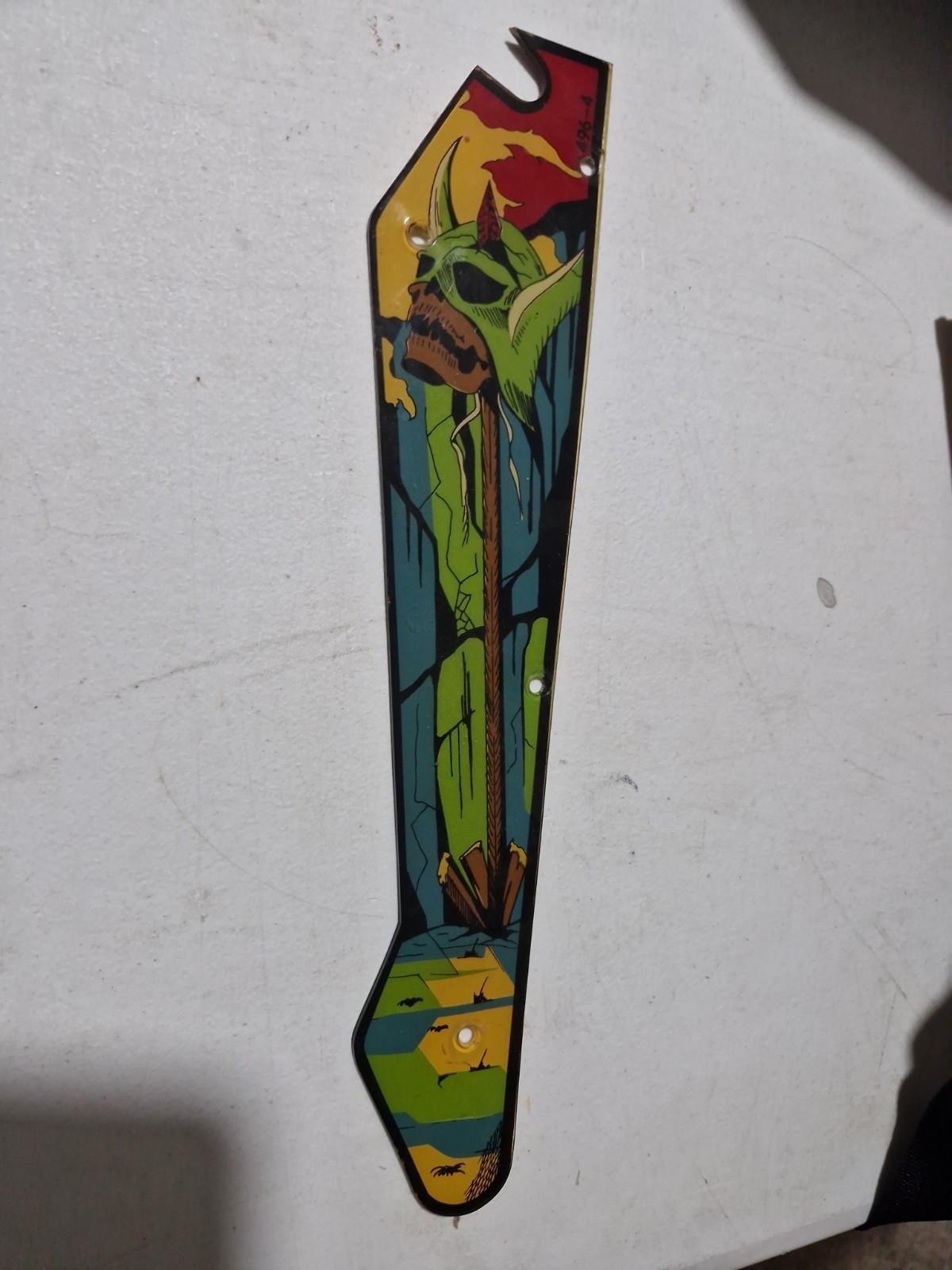 William's GORGAR Pinball Machine Plastic