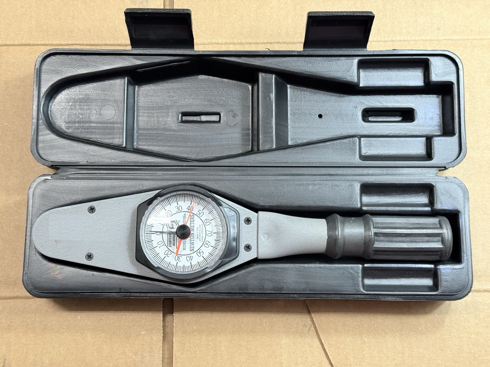 Sturtevant Richmont 3/8" Drive Dial Torque Wrench USA Made Tool MD70