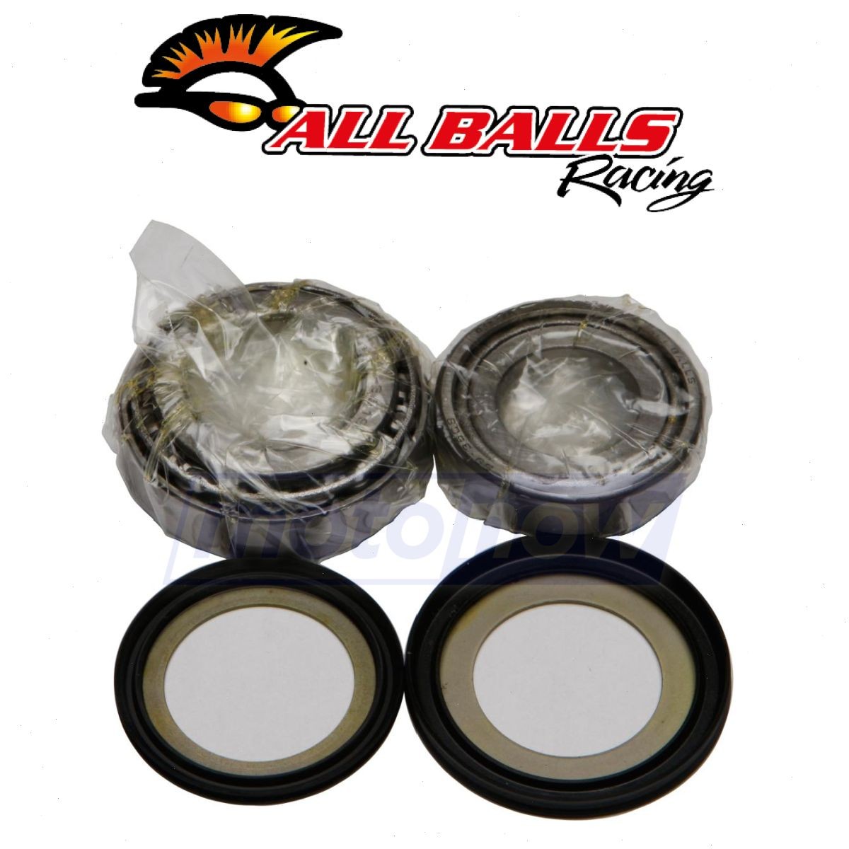 All Balls Steering Stem Bearing Kit for 1985-1986 Yamaha YTZ250 Tri-Z - lv