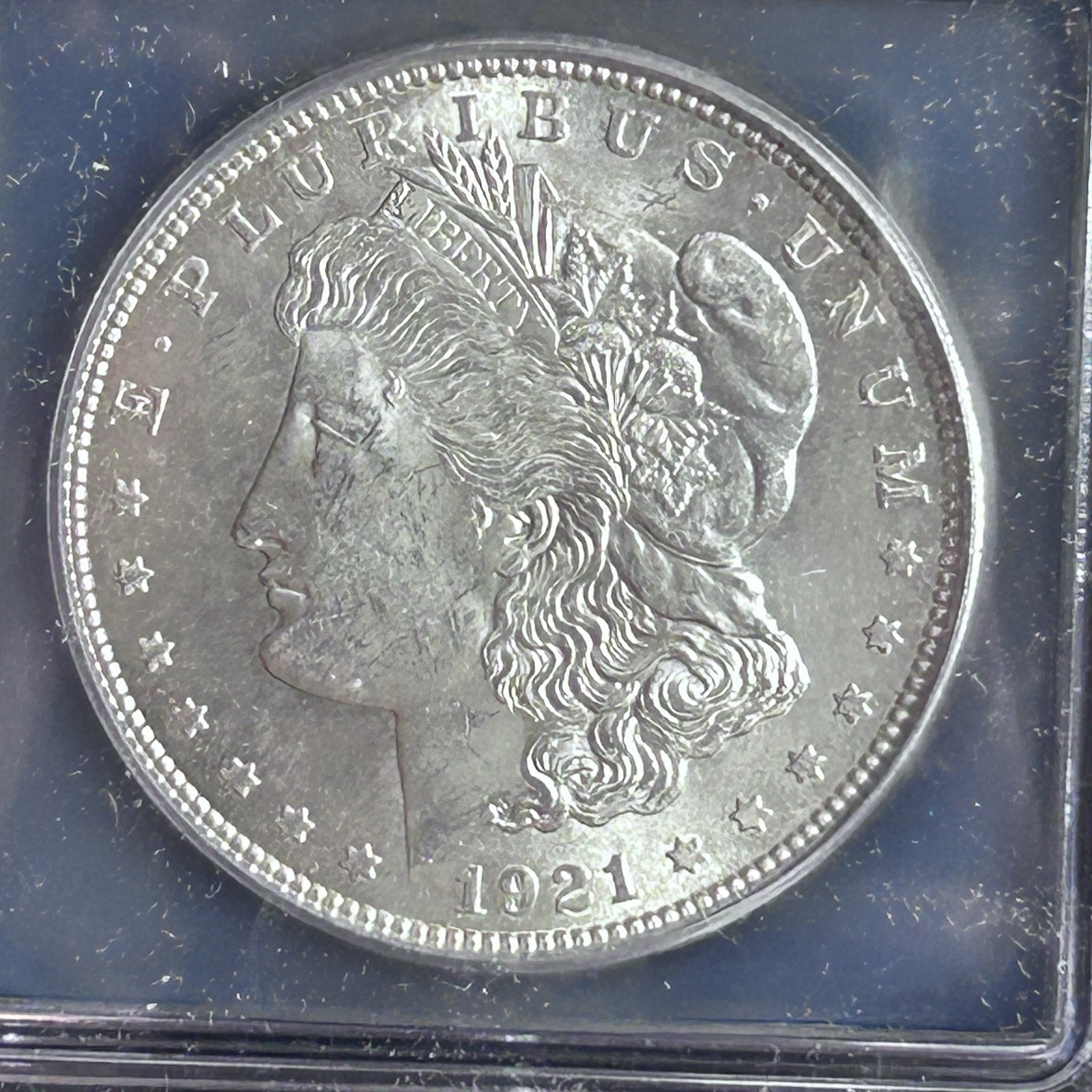 1921 ICG MS64 S$1 Morgan Dollar