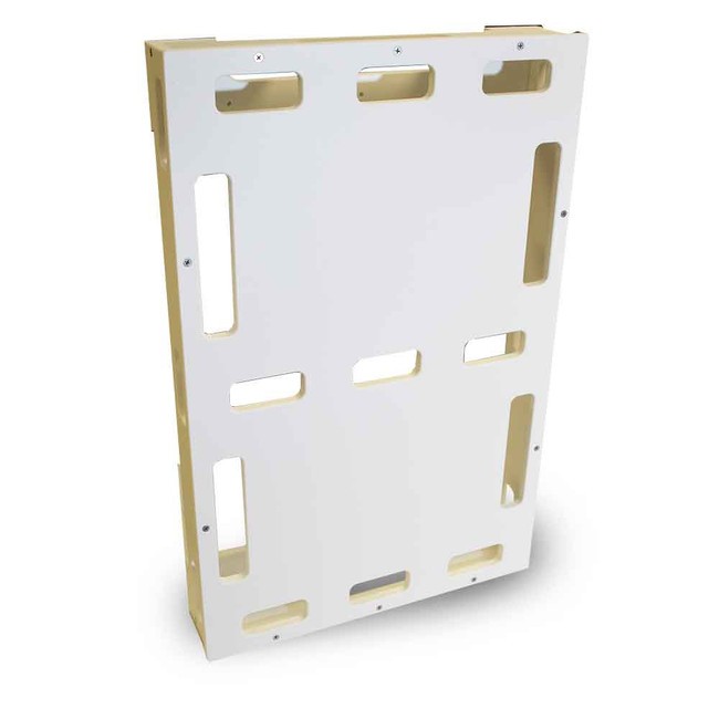 (DISCONTINUED) White DELUXE Aquarium Controller Mounting Board - Adaptive Reef