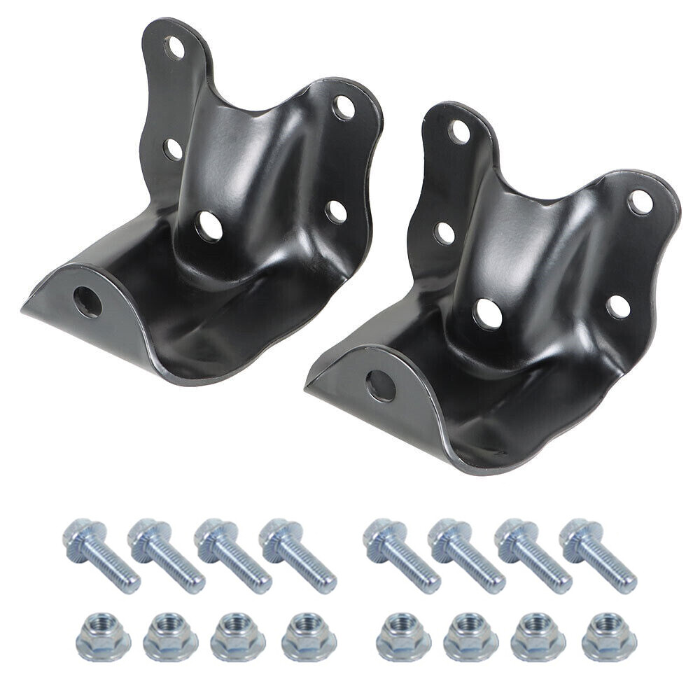 722-010 2PCS Rear Leaf Spring Bracket Kit For 1986-2011 Ford Ranger Mazda B2300