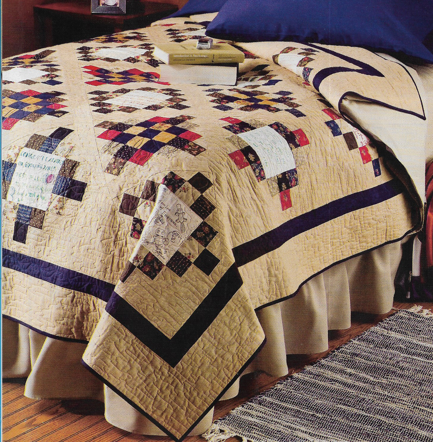 Dan's Gift Quilt quilting pattern instructions