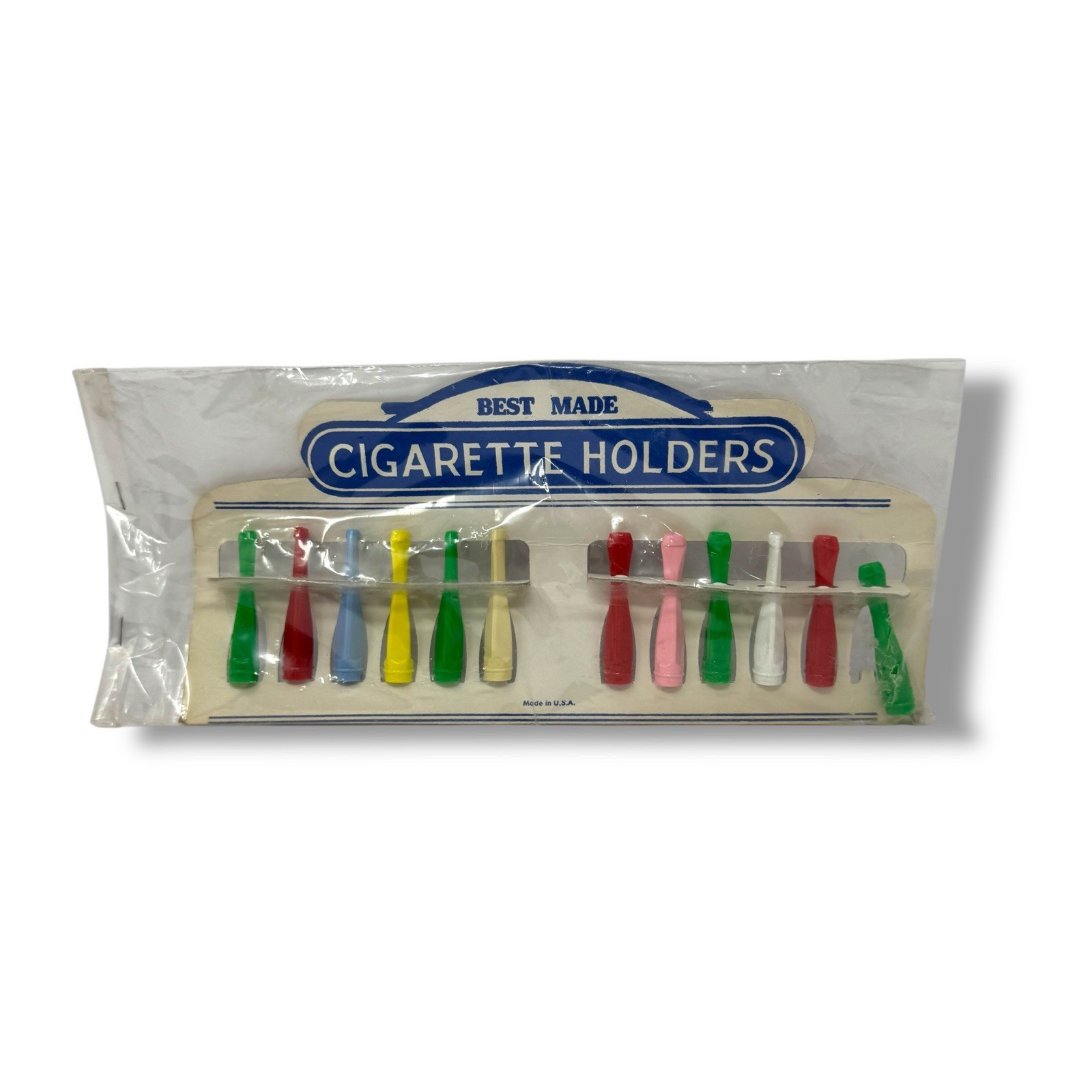 Vintage 1950's Best Made Cigarette Holders Multi Color NOS Store Display Tobacco