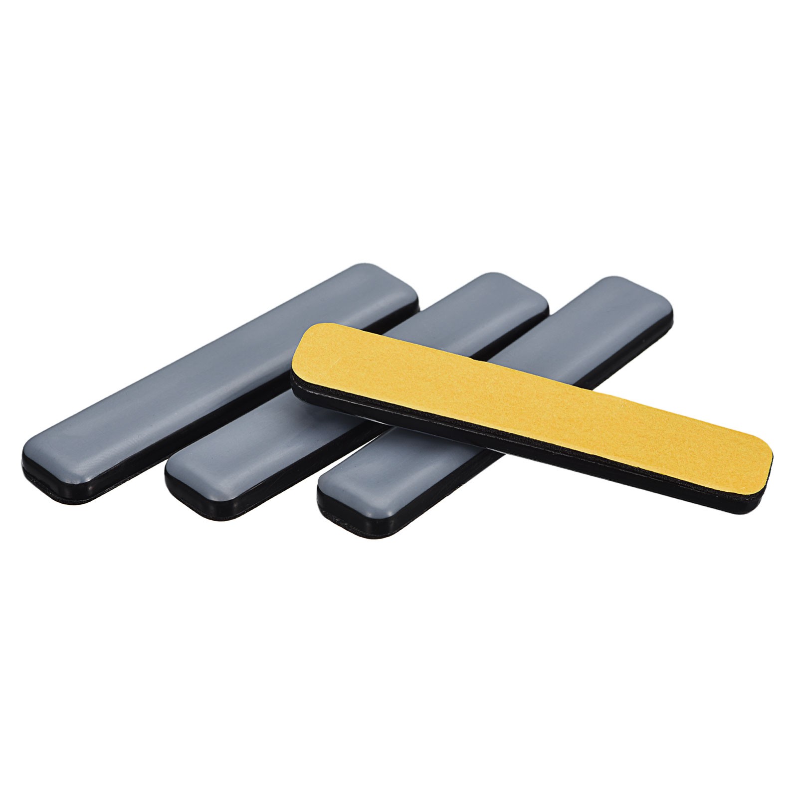 Furniture Sliders, 20Pcs 3/5" x 3" PTFE Strip Appliance Slider, Self-adhesive