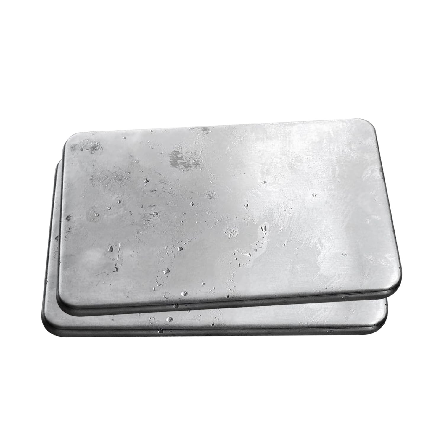 Outset Stainless Steel Ice Packs, Set 7 x 4.5 x 0.5 Inches,