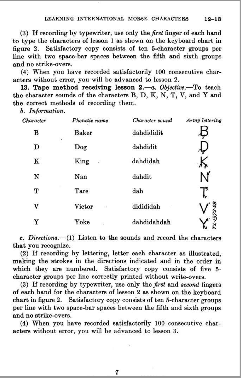 75 Page 1943 TM 11-459 Instruction Learning International Morse Code on CD