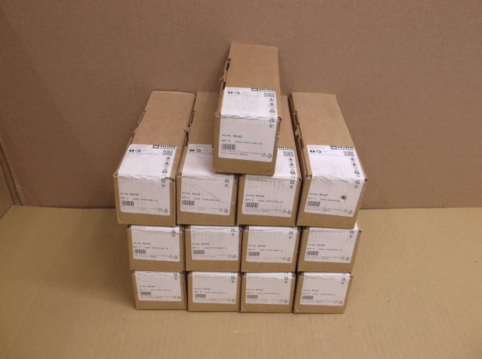 55142 Murr NEW In Box PLC I/O Terminal Block IMPACT67 E DI016 4P