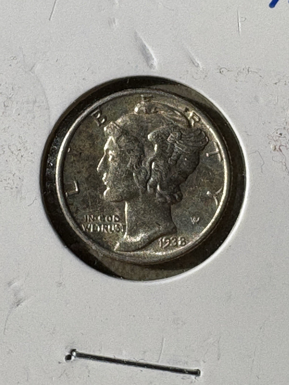 1938 P Mercury Dime 90% Silver  BU Uncirculated