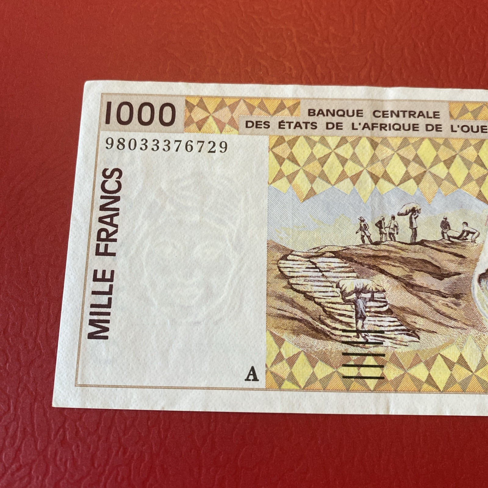 West Africa- 1000 Francs-1998