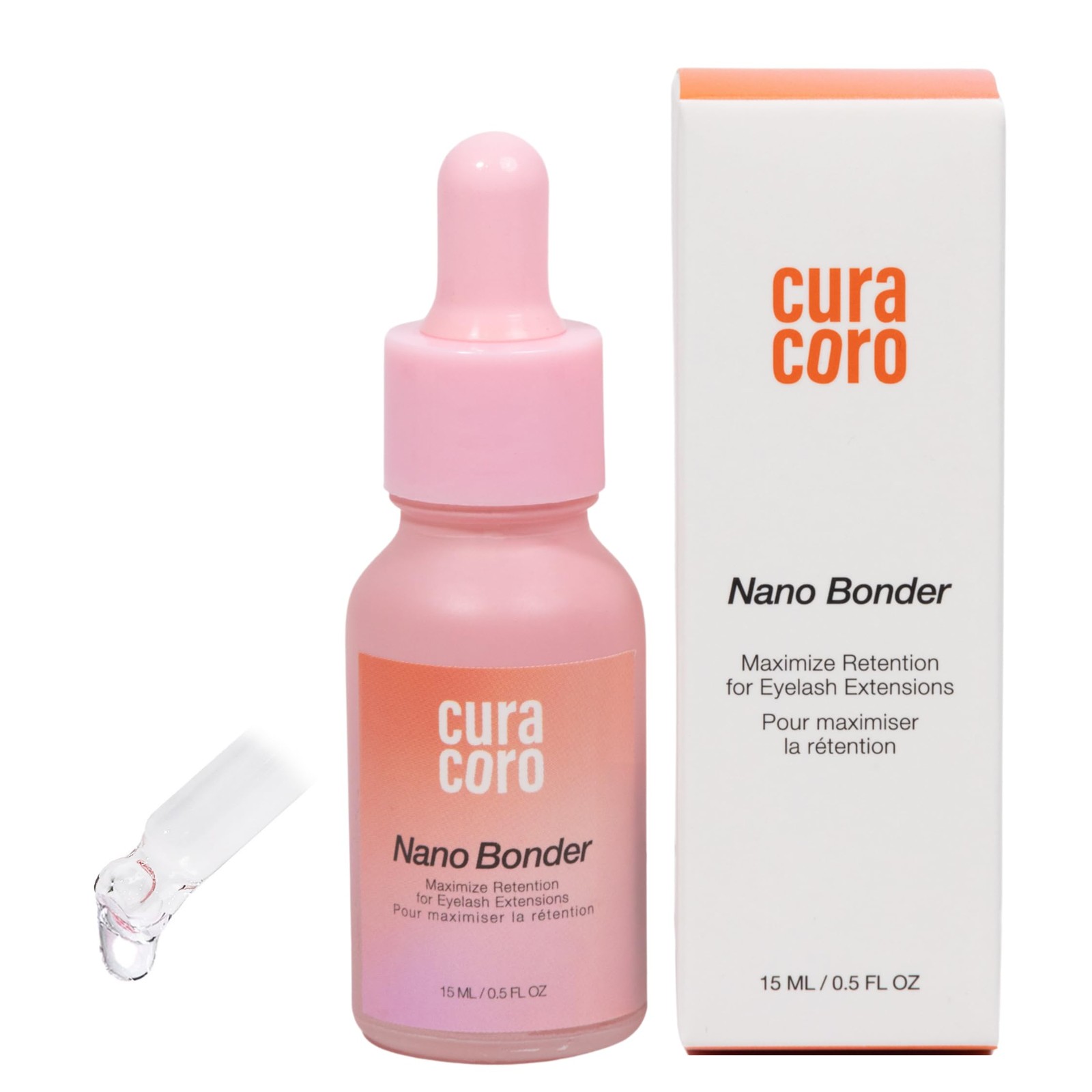 Nano Lash Bonder for Eyelash Extensions – Glue Accelerator  Sealant 15ml