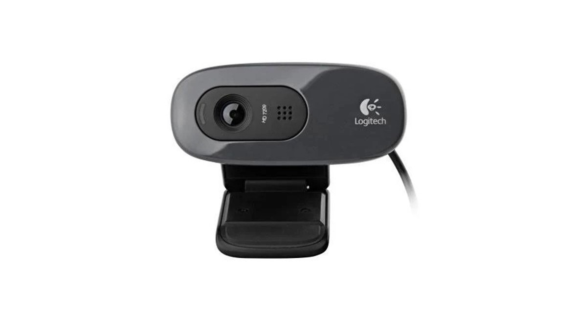 Lot of 10 Logitech C270 HD Webcam 720p w/Noise Reducing Mic: Good