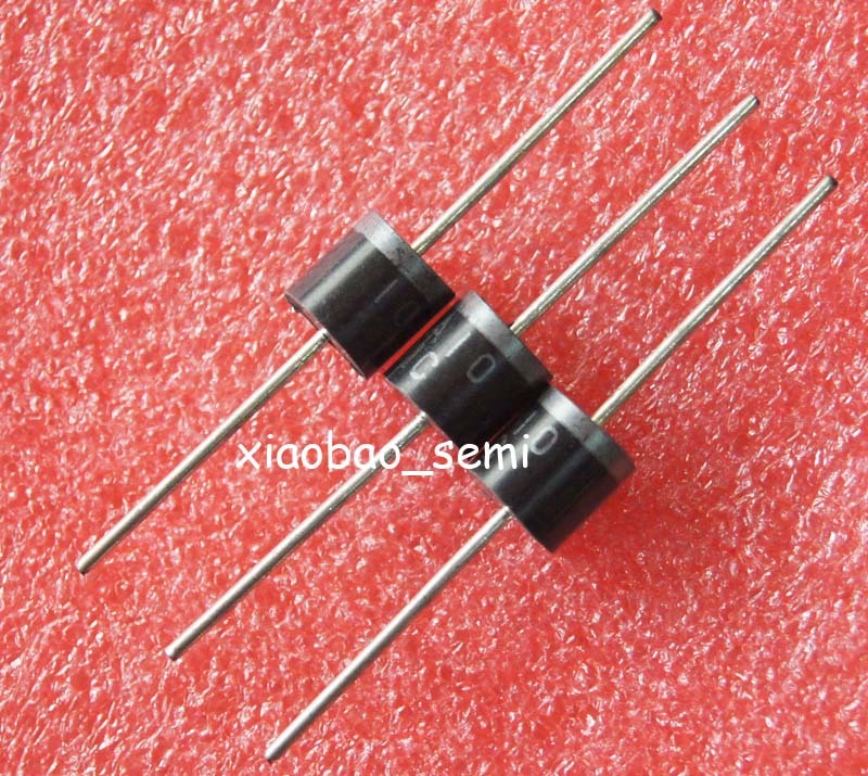 100pcs FR607 6A 1000V Fast Recovery Diodes R-6