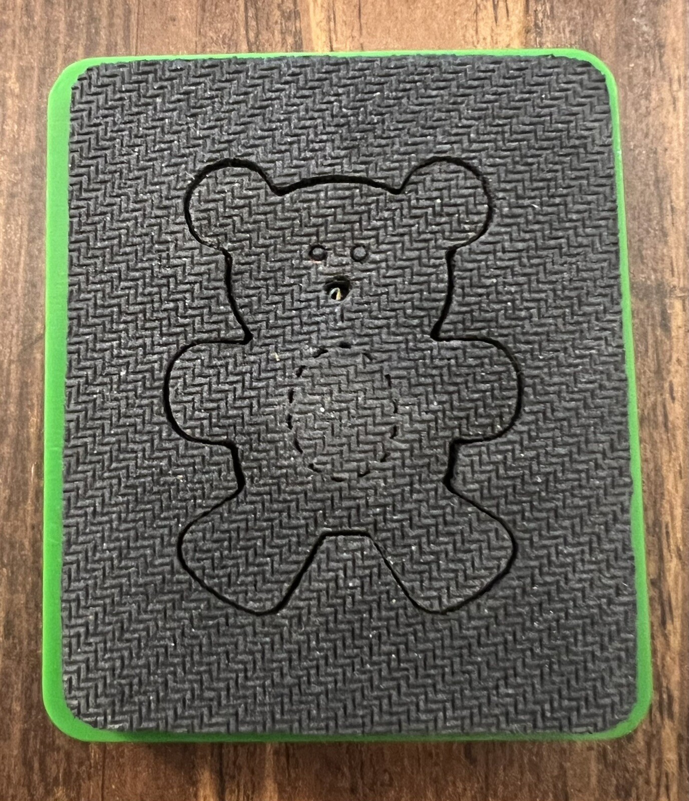 Sizzix Green Die Teddy Bear 38-0272 EUC - TONYA