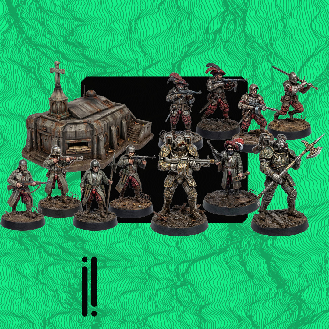 Holy Germanic Empire warband 28mm 32mm trenchwar crusade