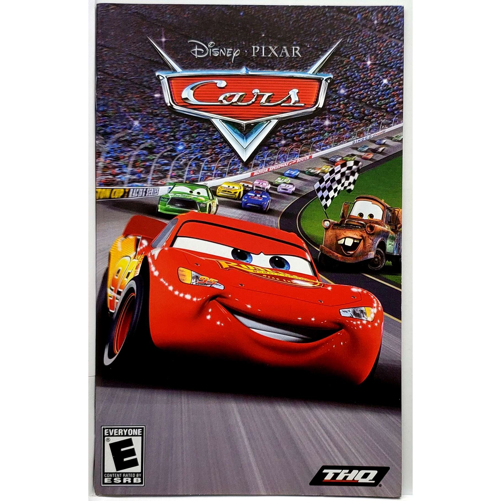 (Manual Only) Cars - Sony Playstation 2 Excellent Original Instruction Booklet