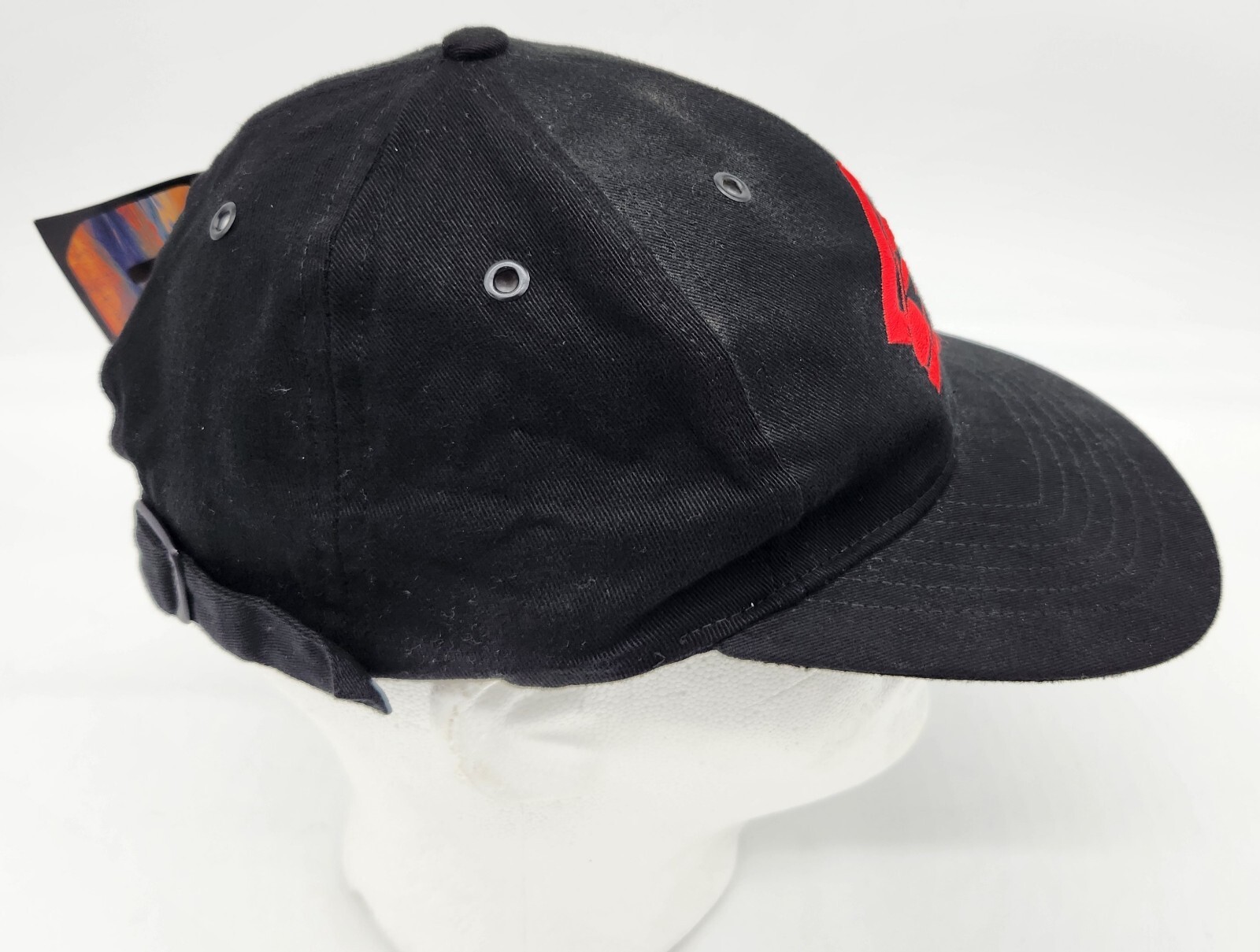 MARLBORO UNLIMITED Gear Hat NWT Cap Black Red Train Adjustable Cap 90's VINTAGE