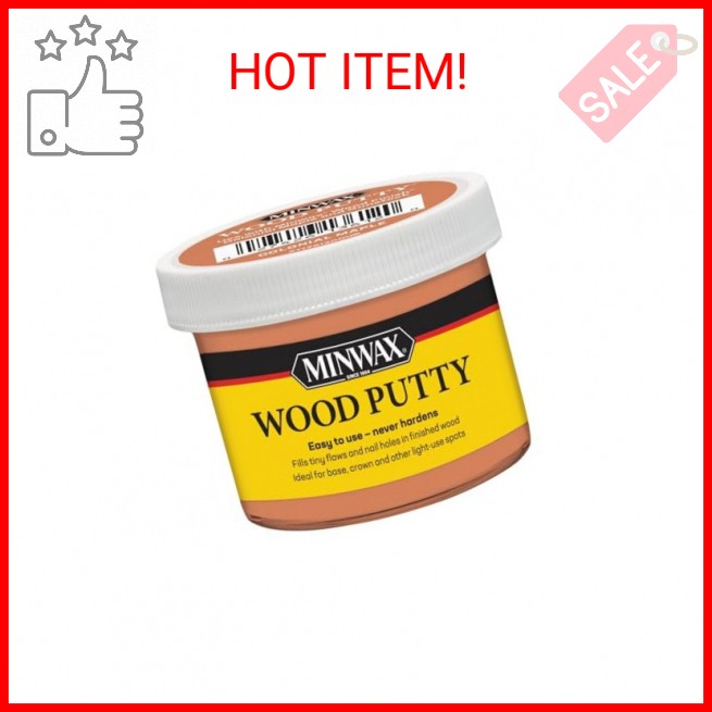 Minwax Wood Putty, Colonial Maple , 3.75 oz.