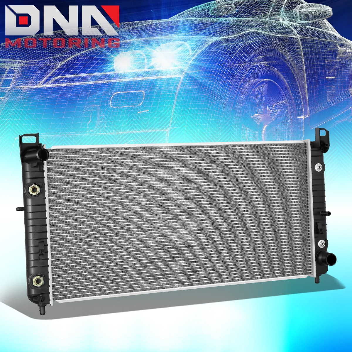 For 2003-2007 Silverado Sierra 2500 HD 3500 Classic 8.1L Aluminum Radiator 2948