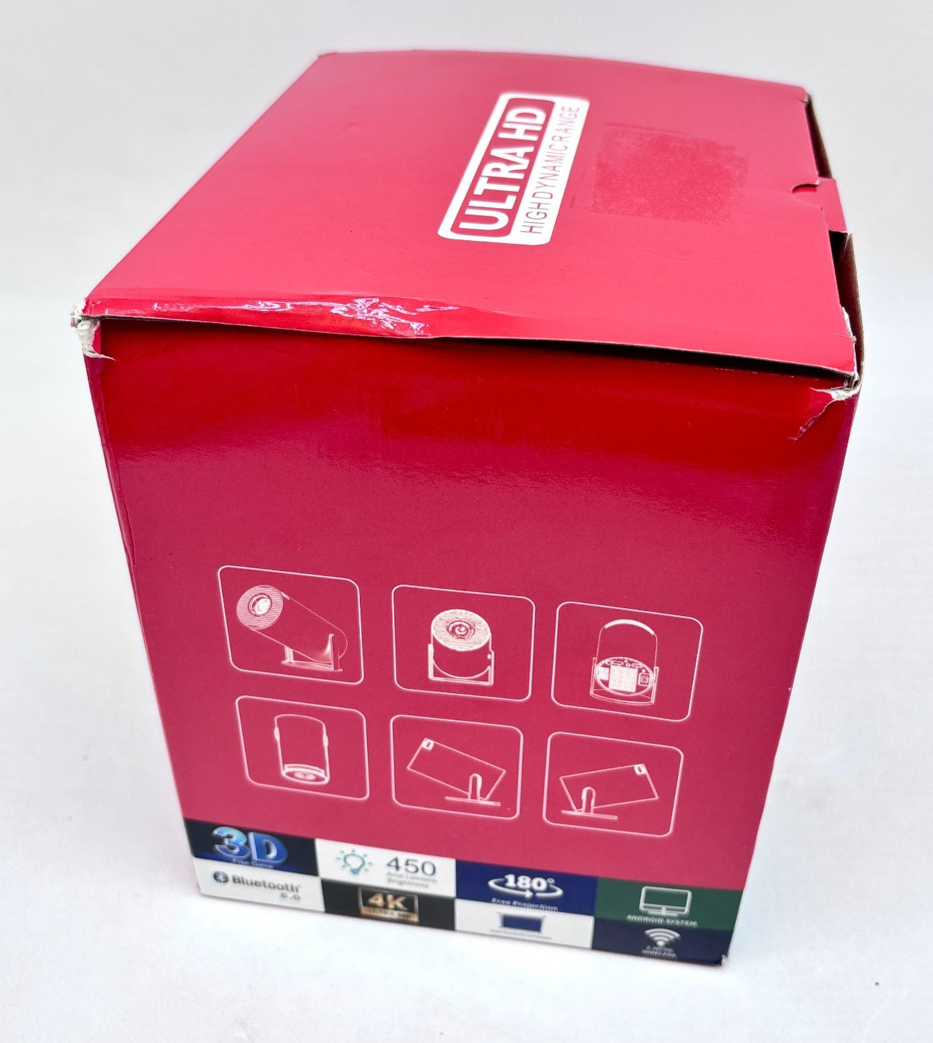 Ultra High Definition 2.4G Wireless High Dynamic Range Game Projector