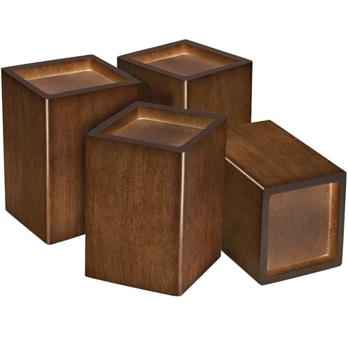 Wood Bed Risers () 4 inch Square