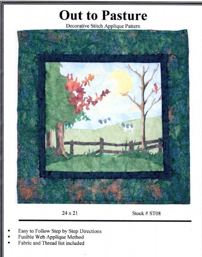 Out To Pasture ~ Quilt Quilting Pattern ~ by Fabric Scape Designs st08