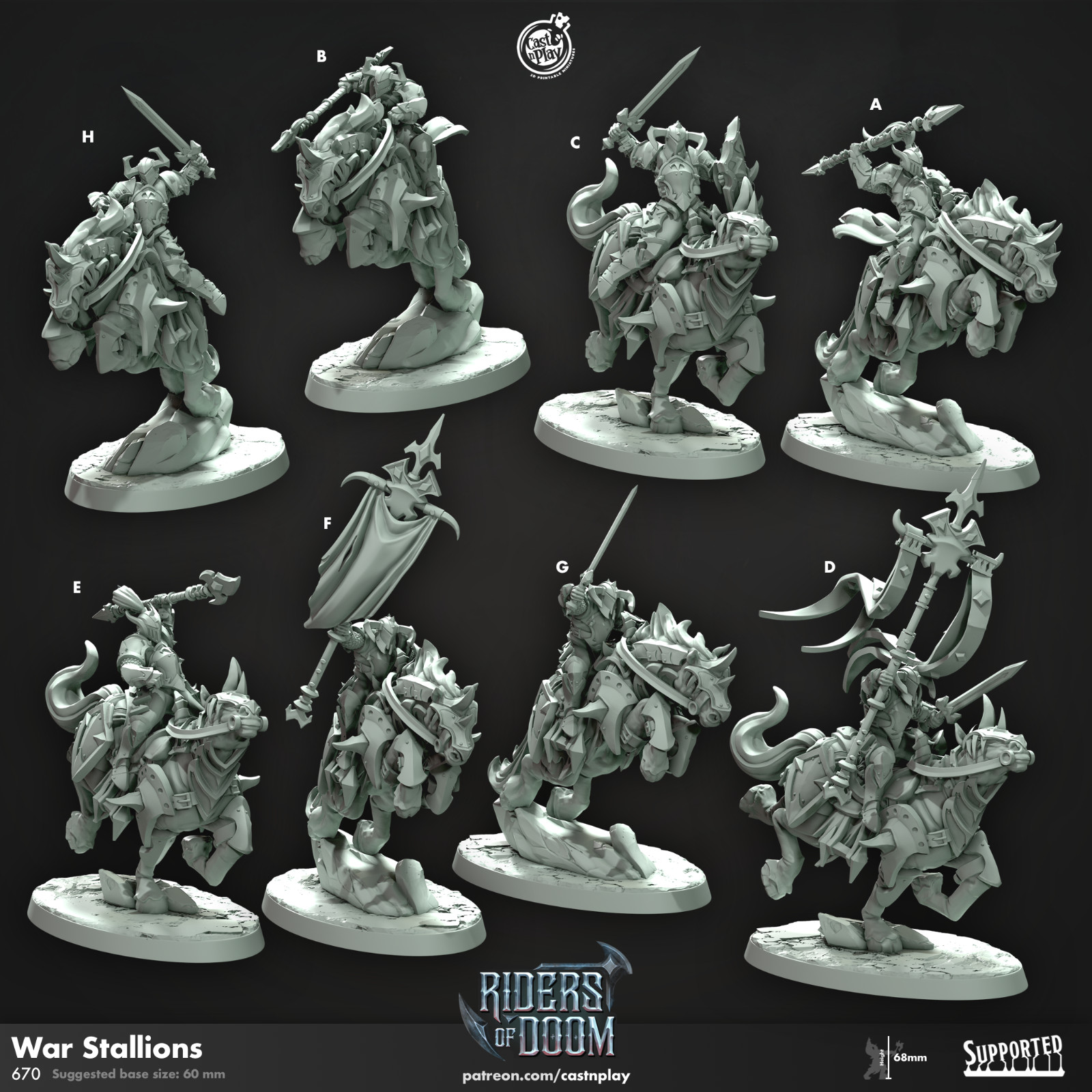 War Stallions | CastnPlay |