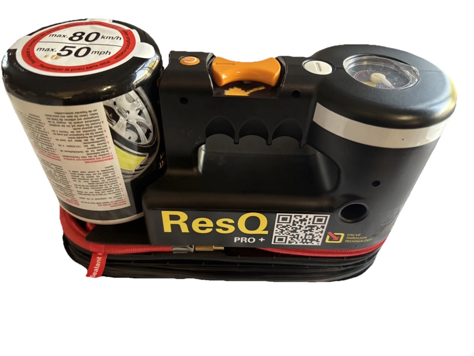 Resq Pro+ Tire Repair Kit – 12V Compressor with Eco Sealant