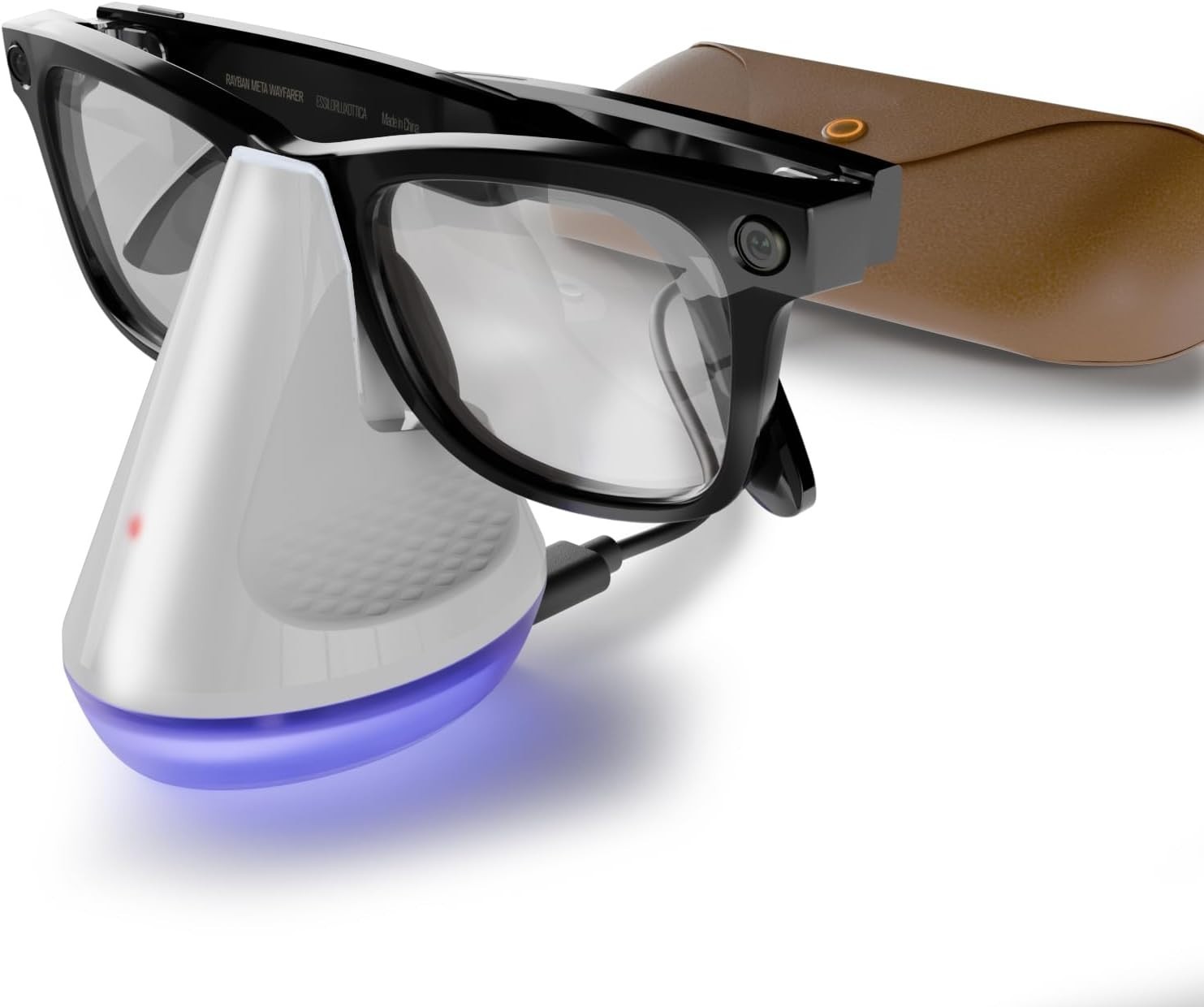 Ray-Ban Meta Charging Dock with RGB Ambient Light & Smart Protection Technology