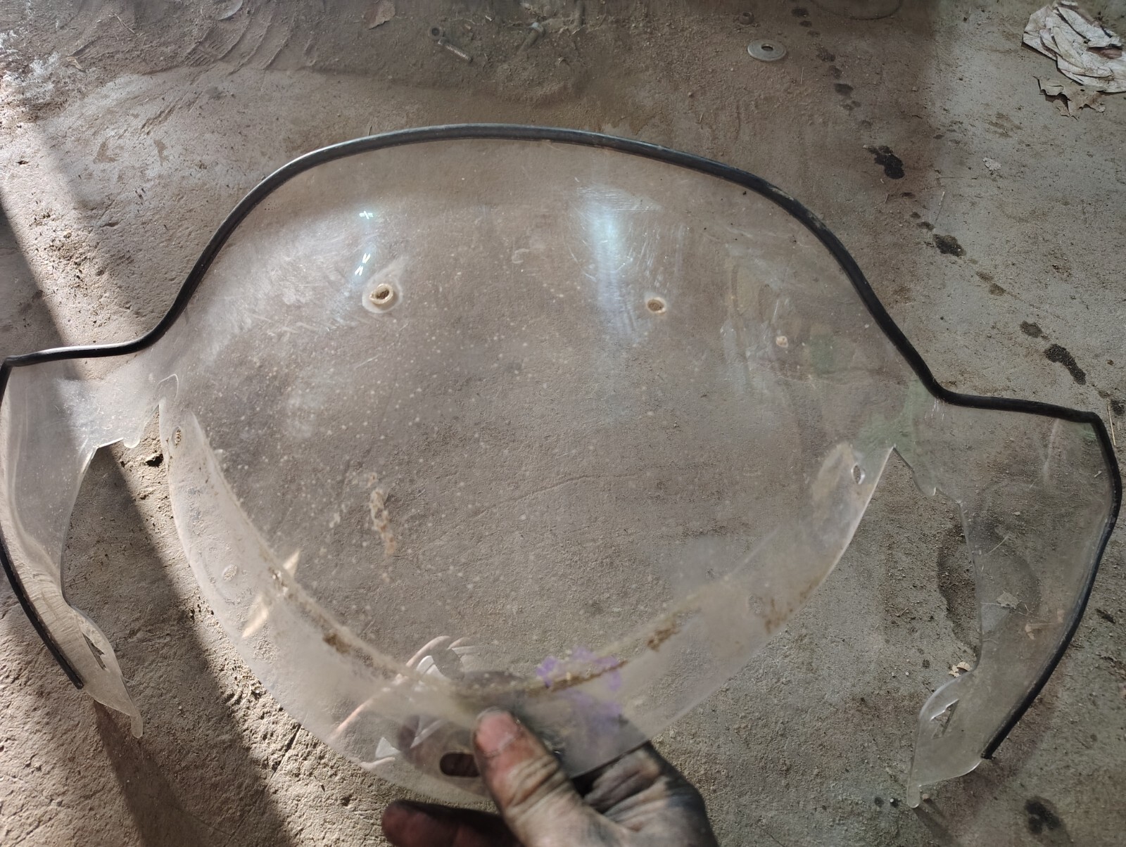 2007 Polaris iq 600 cfi windshield