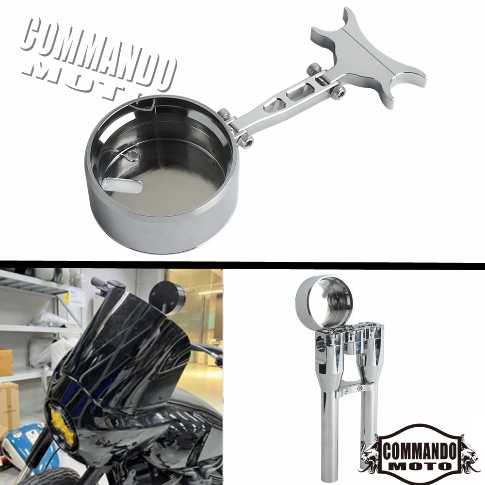 For Harley Low Rider S FXLRS 117 Fat Bob FXFB/S 2022-2024 T-bar Gauge Mount Kit