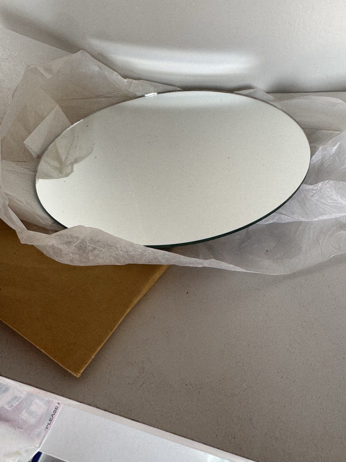 CONCAVE REFLECTOR Rare - 8 inch Diameter & 19” FL  by Edmund Scientific Company!