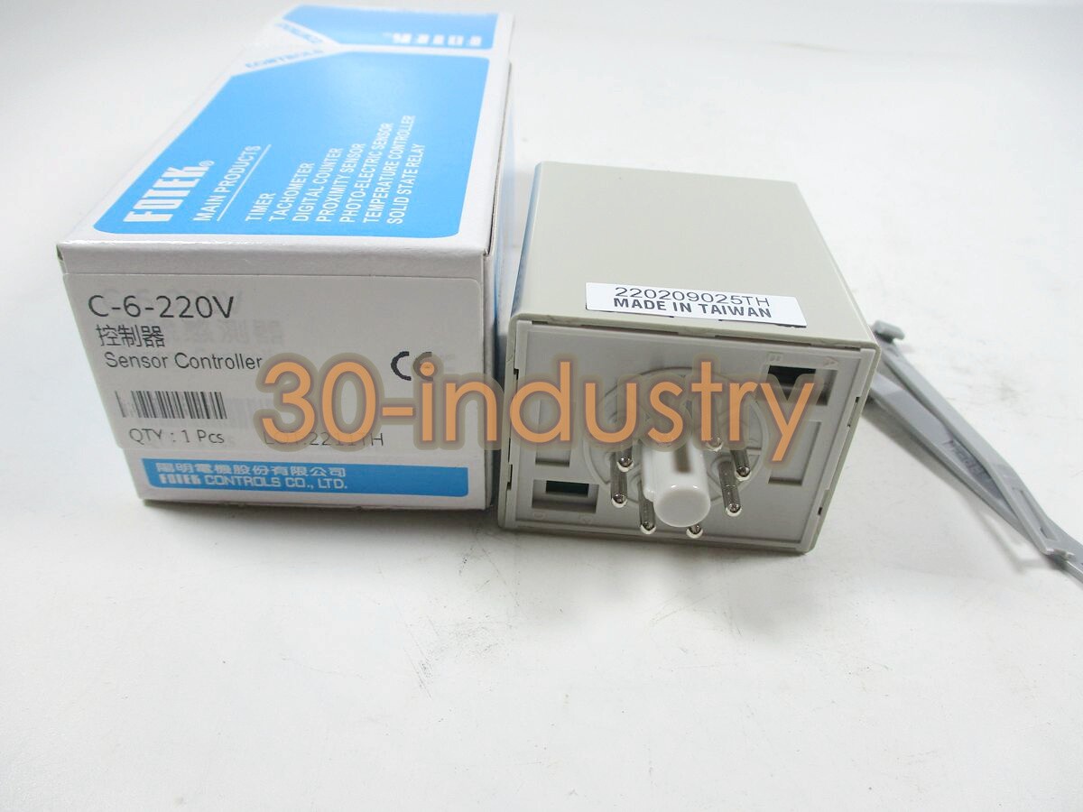 5PCS NEW FOR FOTEK C-6 Photoelectric Switch Controller 220V Sensor Controller