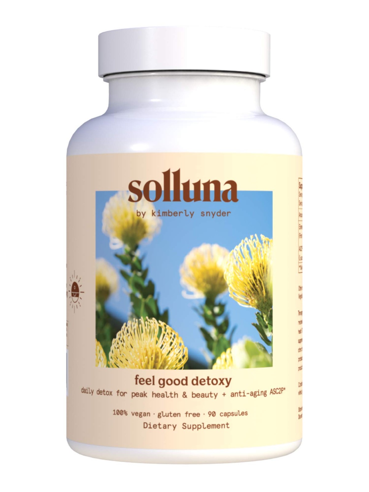 Solluna by Kimberly Snyder Oxygenated Magnesium Colon Cleanse with Asc2P —