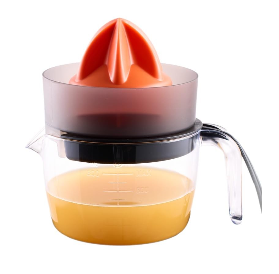 Primtronic Electric Citrus Juicer – 3 Cup 24 oz Orange Juicer with Seed Filte...